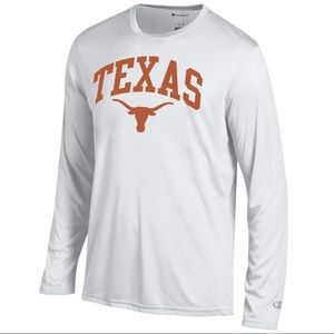 University of Texas Longhorns Champion Men’s Athletic Long Sleeve Tee Shirt